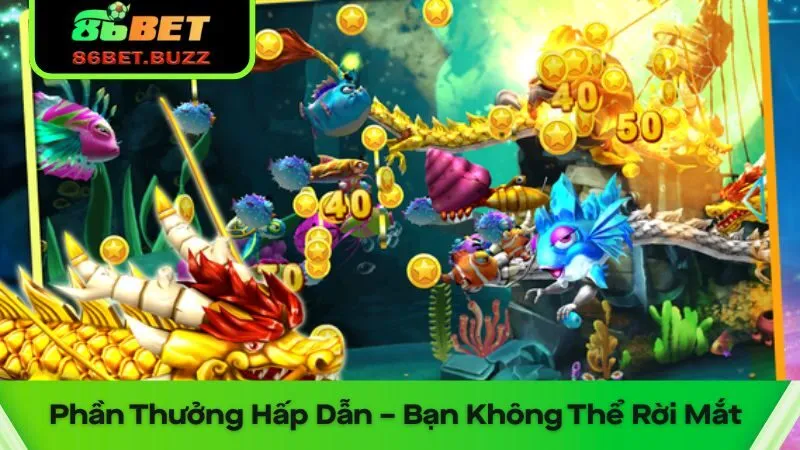 Bắn Cá Rồng Vàng – Săn Kho Báu Biển Sâu Cực Đỉnh 3 Săn thưởng bắn cá, cơ hội nhận quà lớn