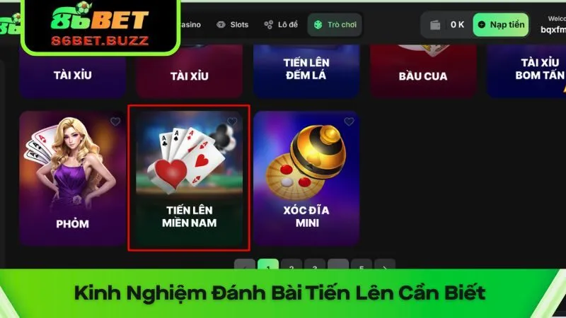 Đánh Bài Tiến Lên Cùng 86bet - Top Cách Chiến Thắng Dễ Dàng 3 Chia sẻ kinh nghiệm giúp bạn đánh bài tiến lên dễ dàng