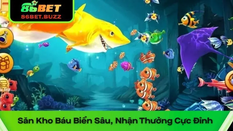 Bắn Cá Rồng Vàng – Săn Kho Báu Biển Sâu Cực Đỉnh